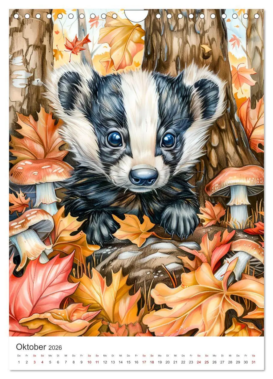 Bild: 9783516256369 | Tierkinder - Niedliche illustrierte Wildtiere in Wald und Flur...
