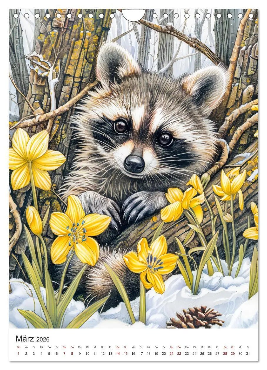 Bild: 9783516256369 | Tierkinder - Niedliche illustrierte Wildtiere in Wald und Flur...