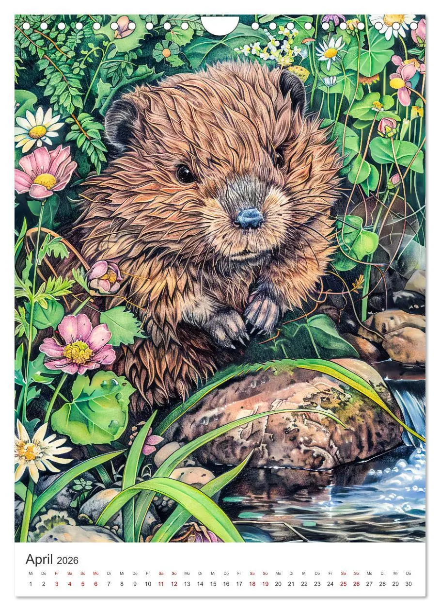 Bild: 9783516256369 | Tierkinder - Niedliche illustrierte Wildtiere in Wald und Flur...