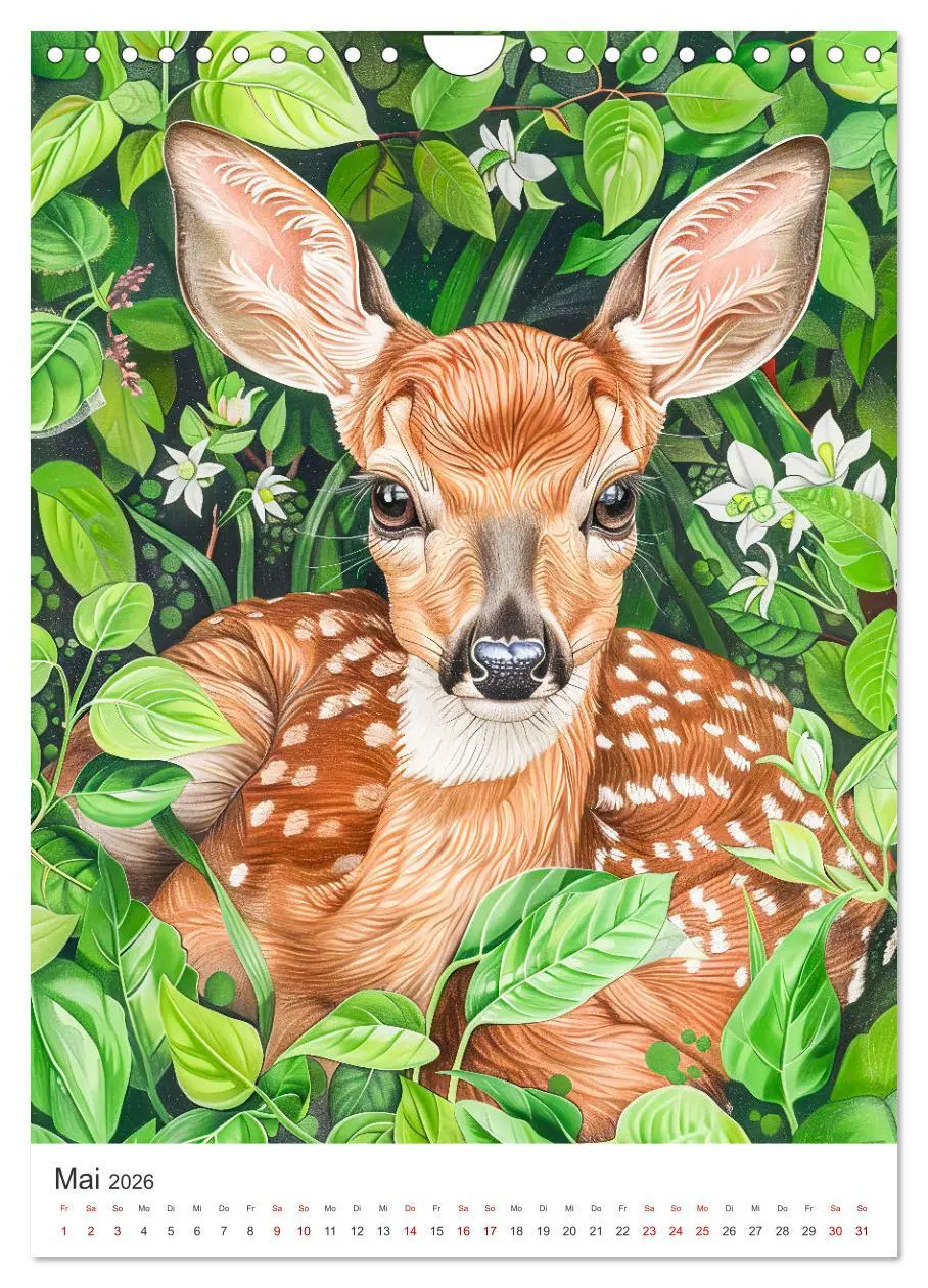 Bild: 9783516256369 | Tierkinder - Niedliche illustrierte Wildtiere in Wald und Flur...