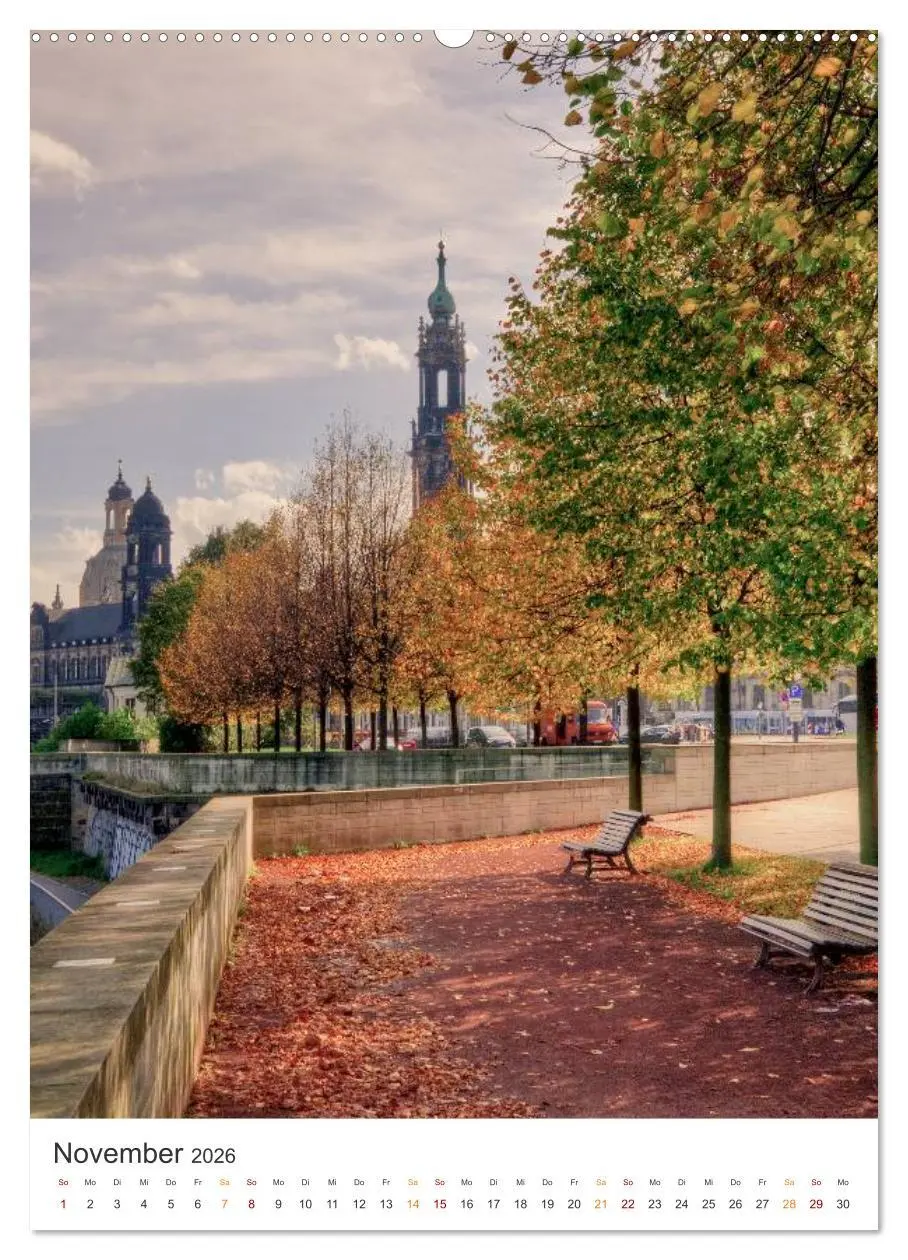 Bild: 9783516326369 | Highlights in Dresden (Wandkalender 2026 DIN A2 hoch), CALVENDO...