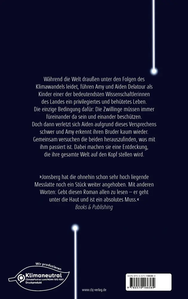 Bild: 9783570166369 | Der Riss in unserem Leben | Barry Jonsberg | Buch | 288 S. | Deutsch