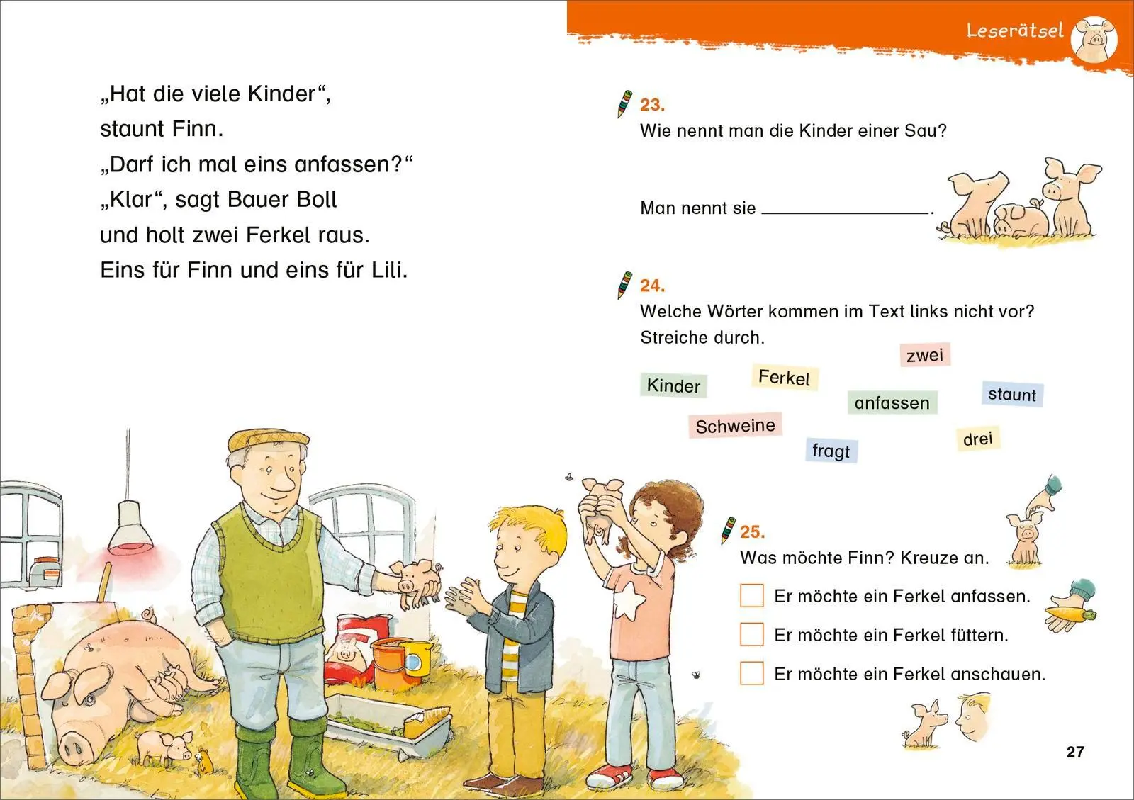Bild: 9783737336369 | Duden Leseprofi - Lustiges Lese-Übungsbuch für die 1. Klasse | Schulze