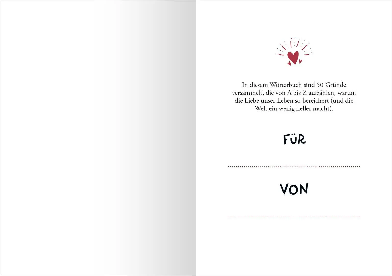 Bild: 9783845866369 | Liebe (Substantiv, f) | 50 Gründe, warum Liebe so großartig ist!