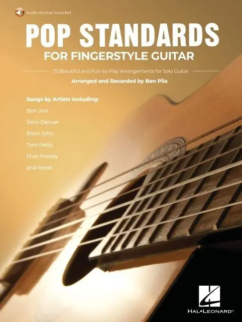 Cover: 840126936469 | Pop Standards for Fingerstyle Guitar: 15 Beautiful and Fun-To-Play...