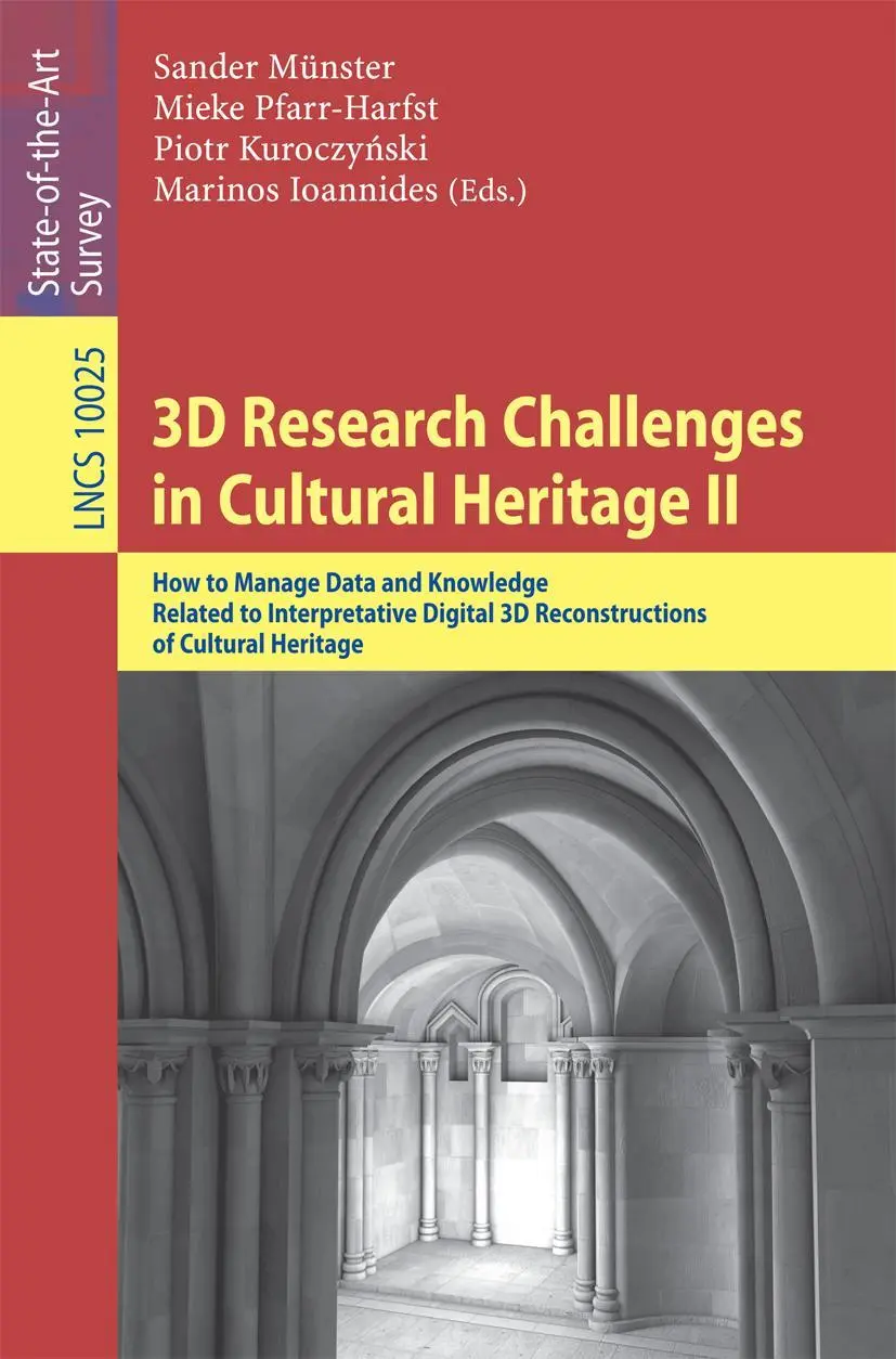 Cover: 9783319476469 | 3D Research Challenges in Cultural Heritage II | Münster (u. a.) | x