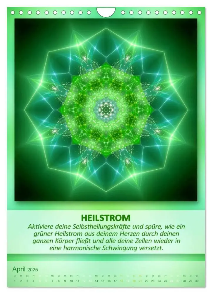 Bild: 9783457086469 | Light Energy Mandalas - Kalender - Vol. 1 (Wandkalender 2025 DIN A4...
