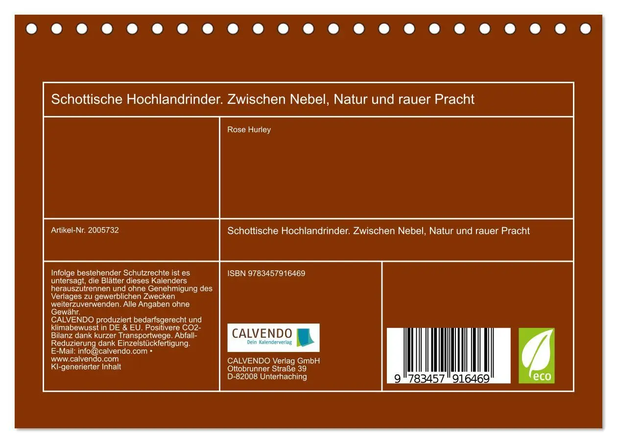Bild: 9783457916469 | Schottische Hochlandrinder. Zwischen Nebel, Natur und rauer Pracht...