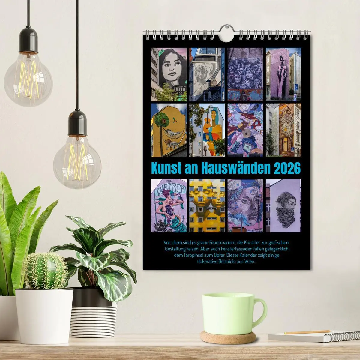 Bild: 9783516316469 | Kunst an Hauswänden (Wandkalender 2026 DIN A4 hoch), CALVENDO...