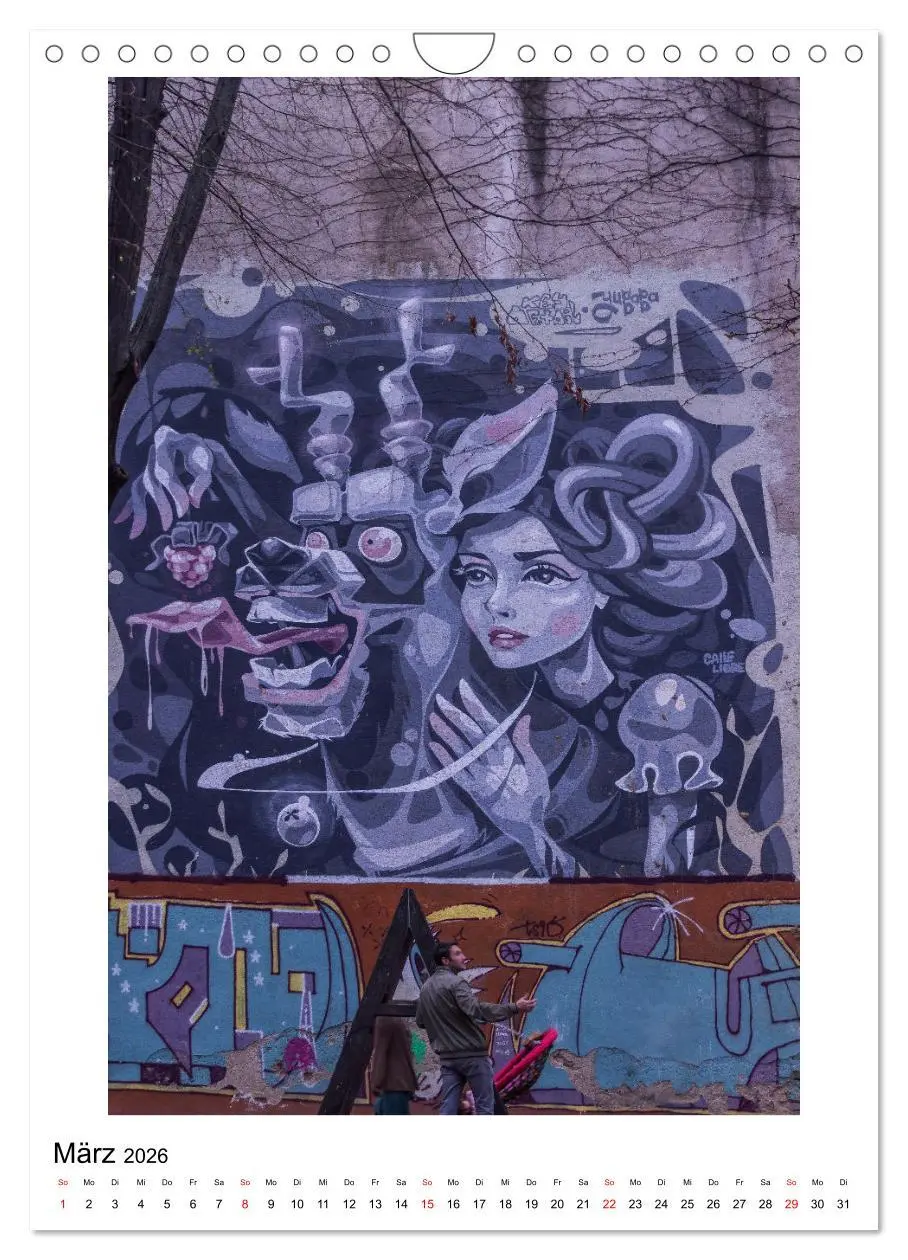 Bild: 9783516316469 | Kunst an Hauswänden (Wandkalender 2026 DIN A4 hoch), CALVENDO...