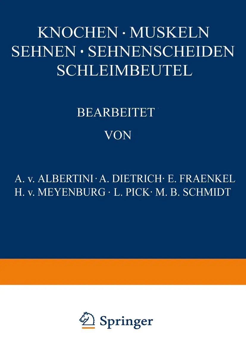 Cover: 9783709156469 | Knochen · Muskeln Sehnen · Sehnenscheiden Schleimbeutel | Taschenbuch