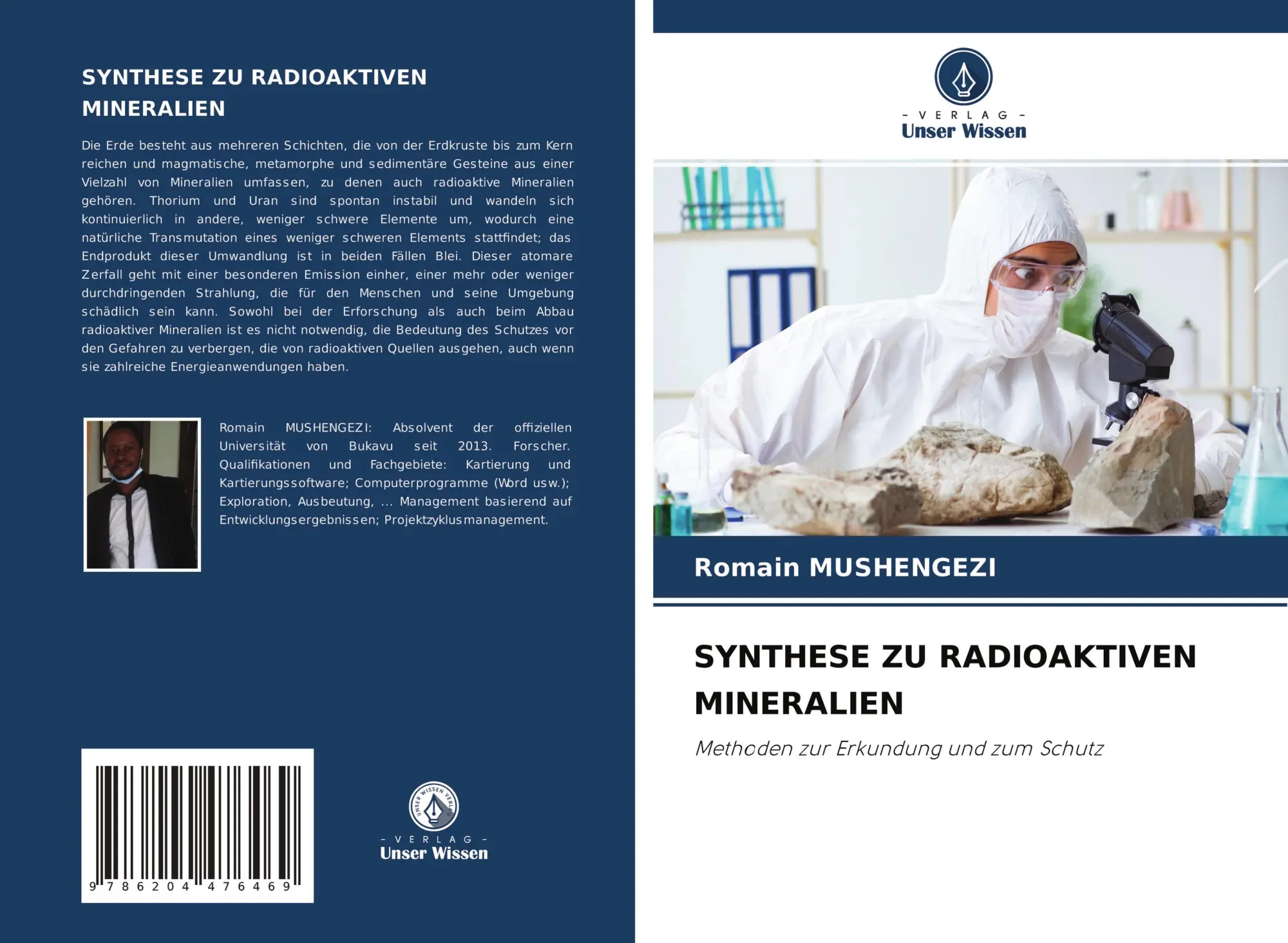 Cover: 9786204476469 | SYNTHESE ZU RADIOAKTIVEN MINERALIEN | Romain Mushengezi | Taschenbuch