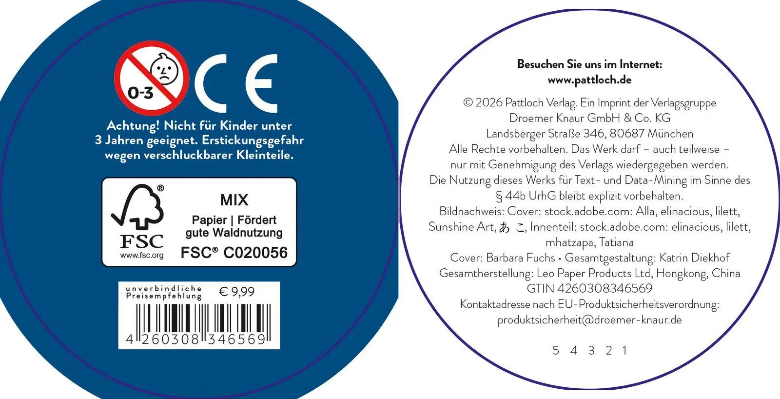 Bild: 4260308346569 | Stadt, Land, Weihnachten | Pattloch Verlag | Spiel | Schachtel | 2026