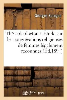 Cover: 9782329156569 | Thèse de Doctorat. Les Collegia Tenuiorum En Droit Romain. Étude...