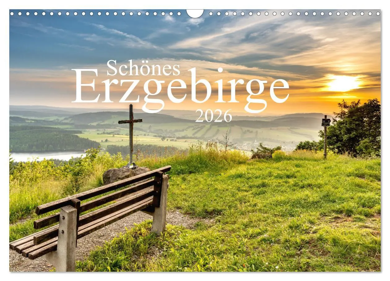 Cover: 9783457526569 | Schönes Erzgebirge (Wandkalender 2026 DIN A3 quer), CALVENDO...