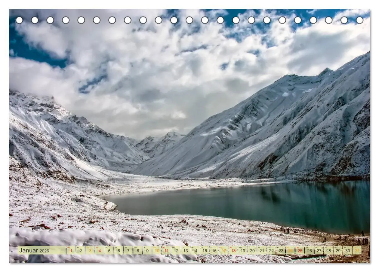 Bild: 9783457906569 | Reise durch Asien - Pakistan (Tischkalender 2026 DIN A5 quer),...