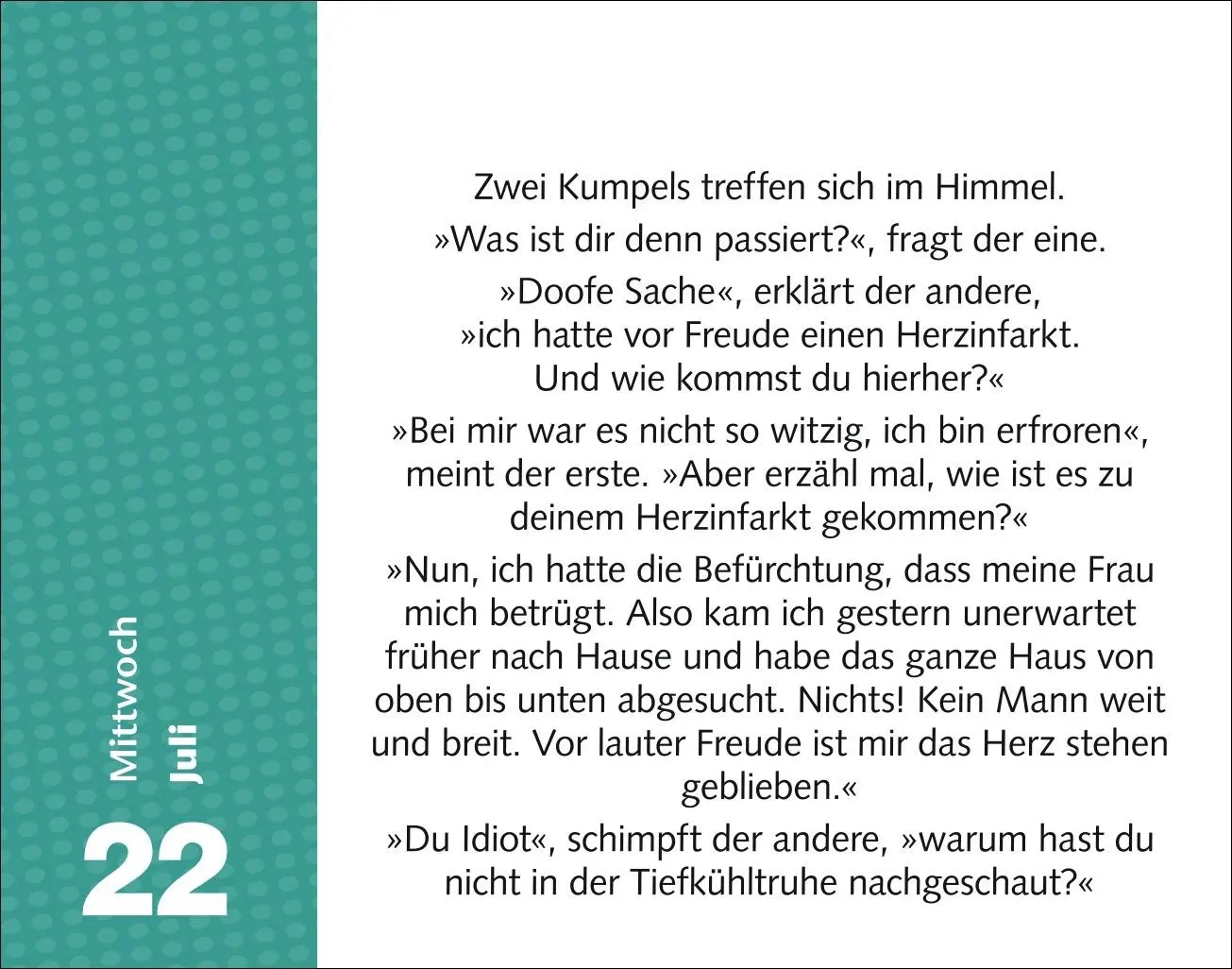 Bild: 9783840036569 | Witzirin Tagesabreißkalender 2026 - Diese Packung enthält: die...