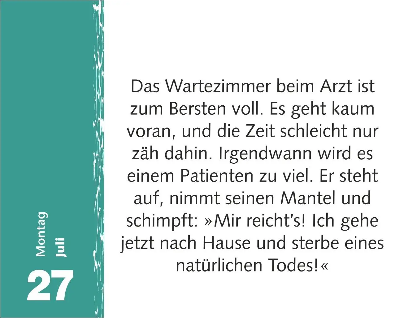 Bild: 9783840036569 | Witzirin Tagesabreißkalender 2026 - Diese Packung enthält: die...