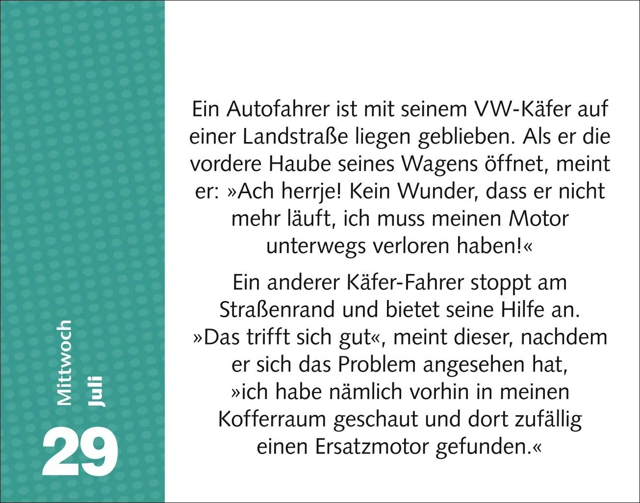 Bild: 9783840036569 | Witzirin Tagesabreißkalender 2026 - Diese Packung enthält: die...