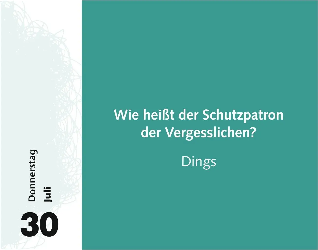 Bild: 9783840036569 | Witzirin Tagesabreißkalender 2026 - Diese Packung enthält: die...