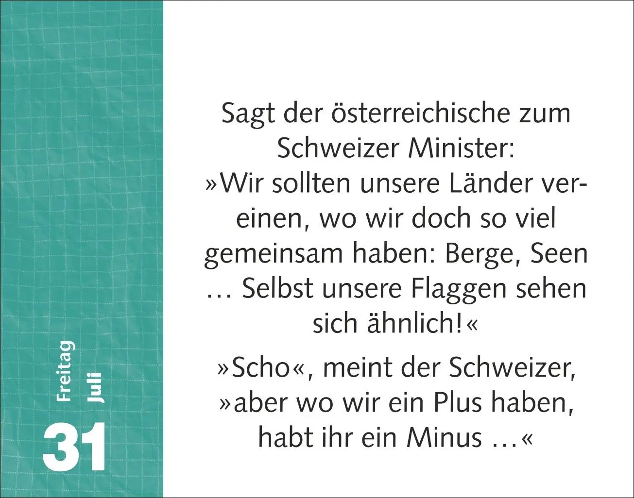 Bild: 9783840036569 | Witzirin Tagesabreißkalender 2026 - Diese Packung enthält: die...