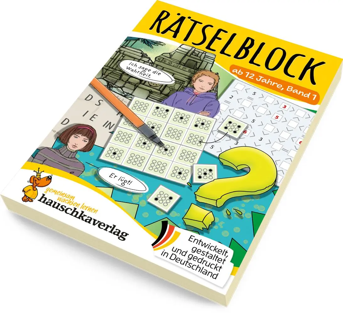 Bild: 9783881006569 | Rätselblock ab 12 Jahre, Band 1 | Joshua Schulz | Taschenbuch | 64 S.