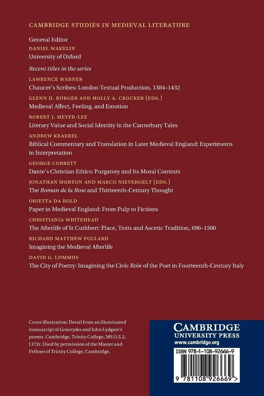 Rückseite: 9781108926669 | Landscape in Middle English Romance | Andrew M. Richmond | Taschenbuch
