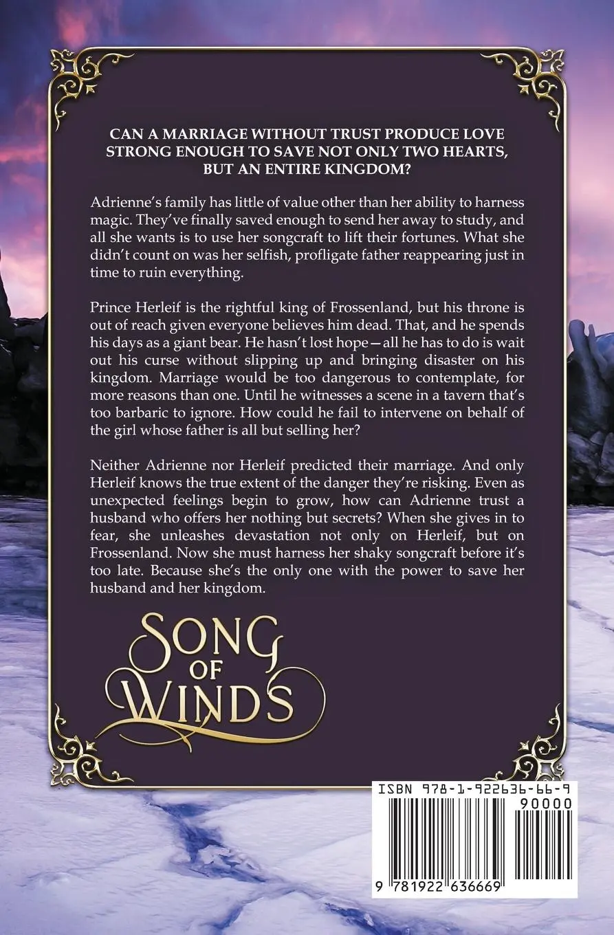 Rückseite: 9781922636669 | Song of Winds | An East of the Sun and West of the Moon Retelling