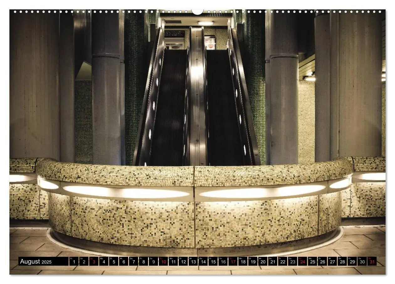 Bild: 9783435736669 | U-Bahn-Stationen Hannover (Wandkalender 2025 DIN A2 quer), CALVENDO...