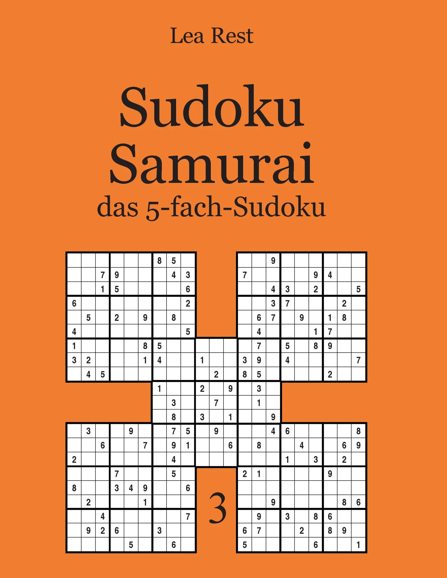 Cover: 9783954976669 | Sudoku Samurai | das 5-fach-Sudoku 3 | Lea Rest | Taschenbuch | 104 S.