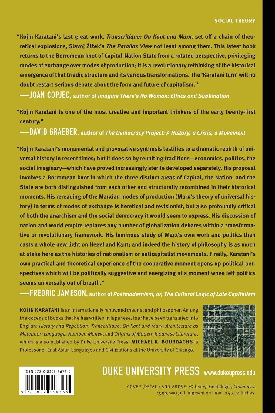 Rückseite: 9780822356769 | The Structure of World History | Kojin Karatani | Taschenbuch | 2014