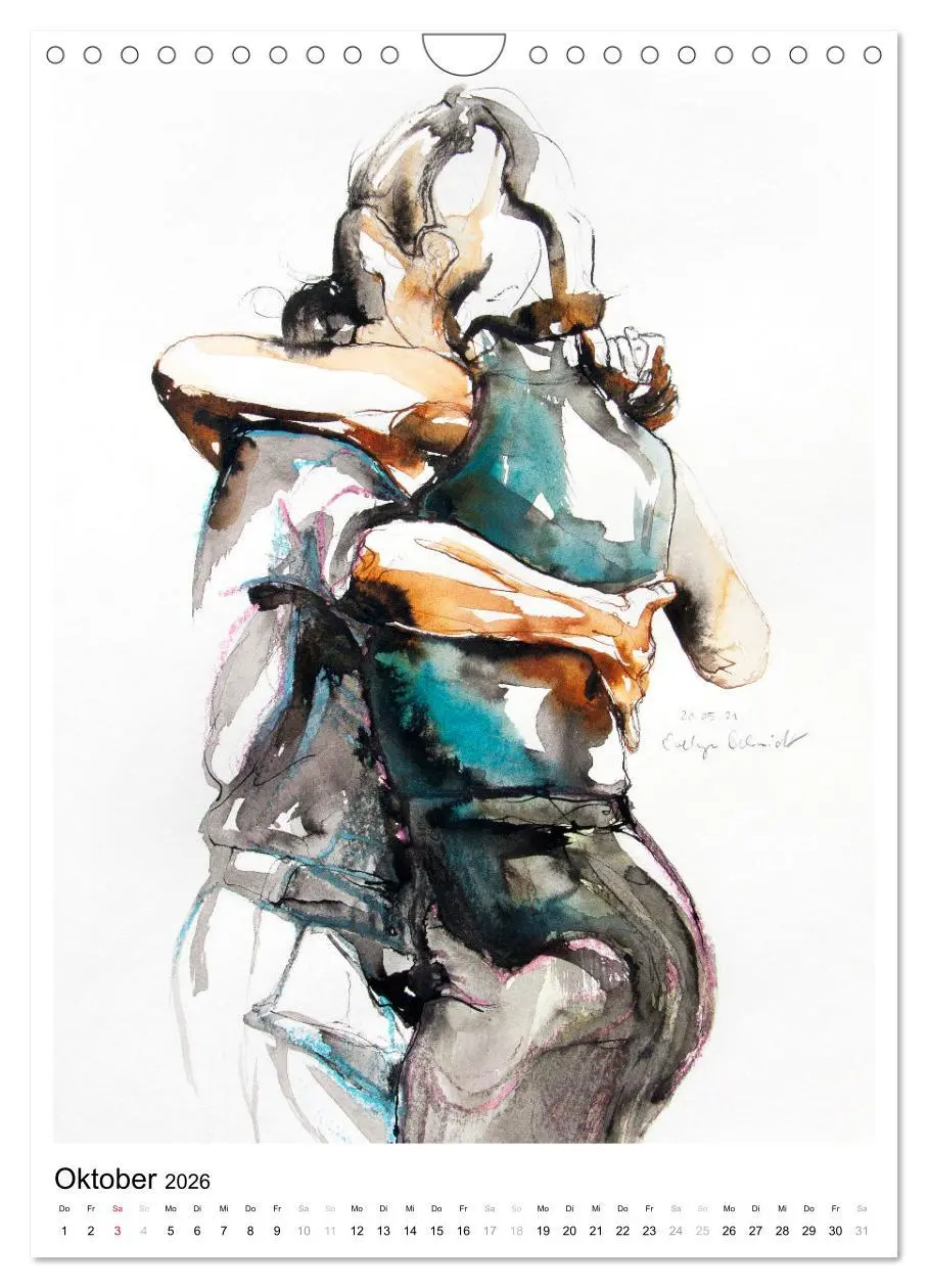 Bild: 9783516386769 | Tango Argentino - Zauber der Umarmung (Wandkalender 2026 DIN A4...