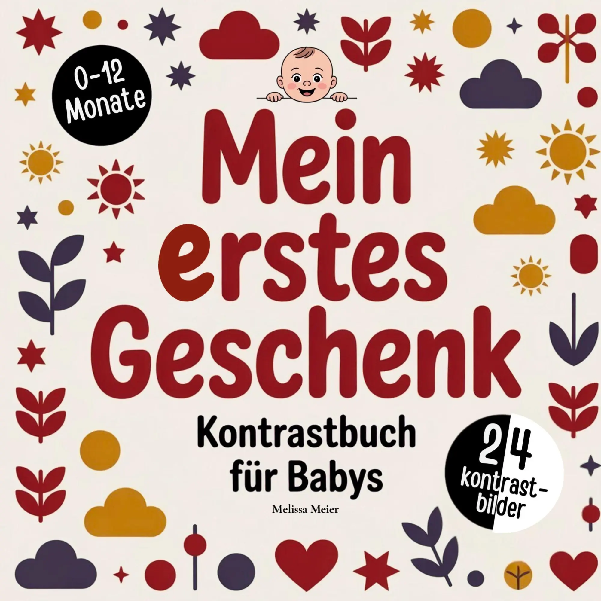 Cover: 9783695726769 | Mein erstes Geschenk zur Geburt - Kontrastbuch für Babys | Meier