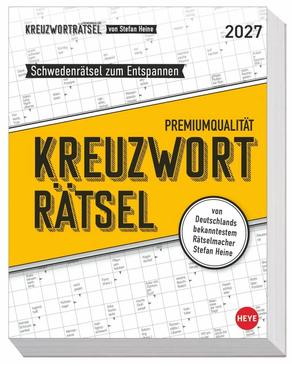 Cover: 9783756416769 | Stefan Heine Kreuzworträtsel Tagesabreißkalender 2027 | Stefan Heine