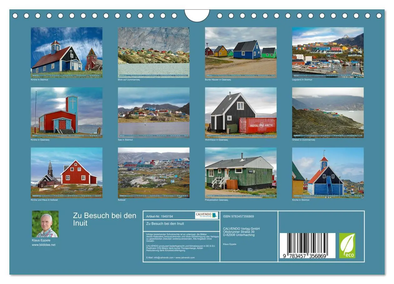 Bild: 9783457356869 | Zu Besuch bei den Inuit (Wandkalender 2026 DIN A4 quer), CALVENDO...