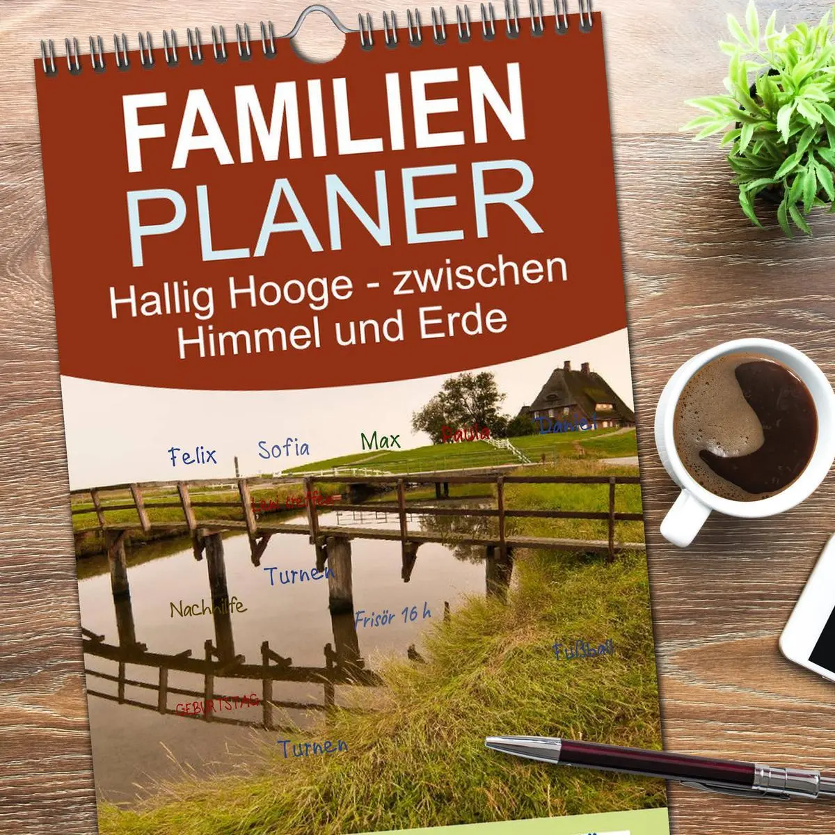 Bild: 9783516516869 | Familienplaner 2026 - Hallig Hooge - zwischen Himmel und Erde mit 5...