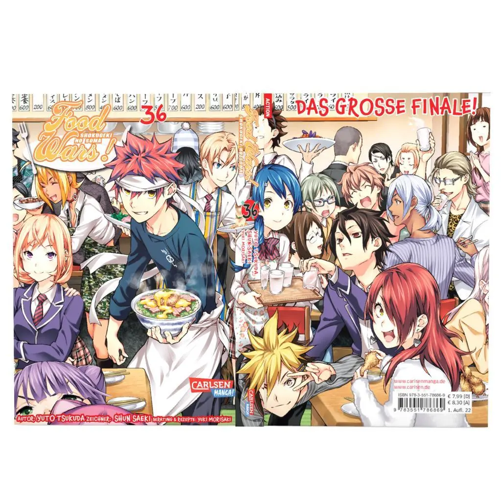 Bild: 9783551786869 | Food Wars - Shokugeki No Soma 36 | Yuki Morisaki (u. a.) | Taschenbuch