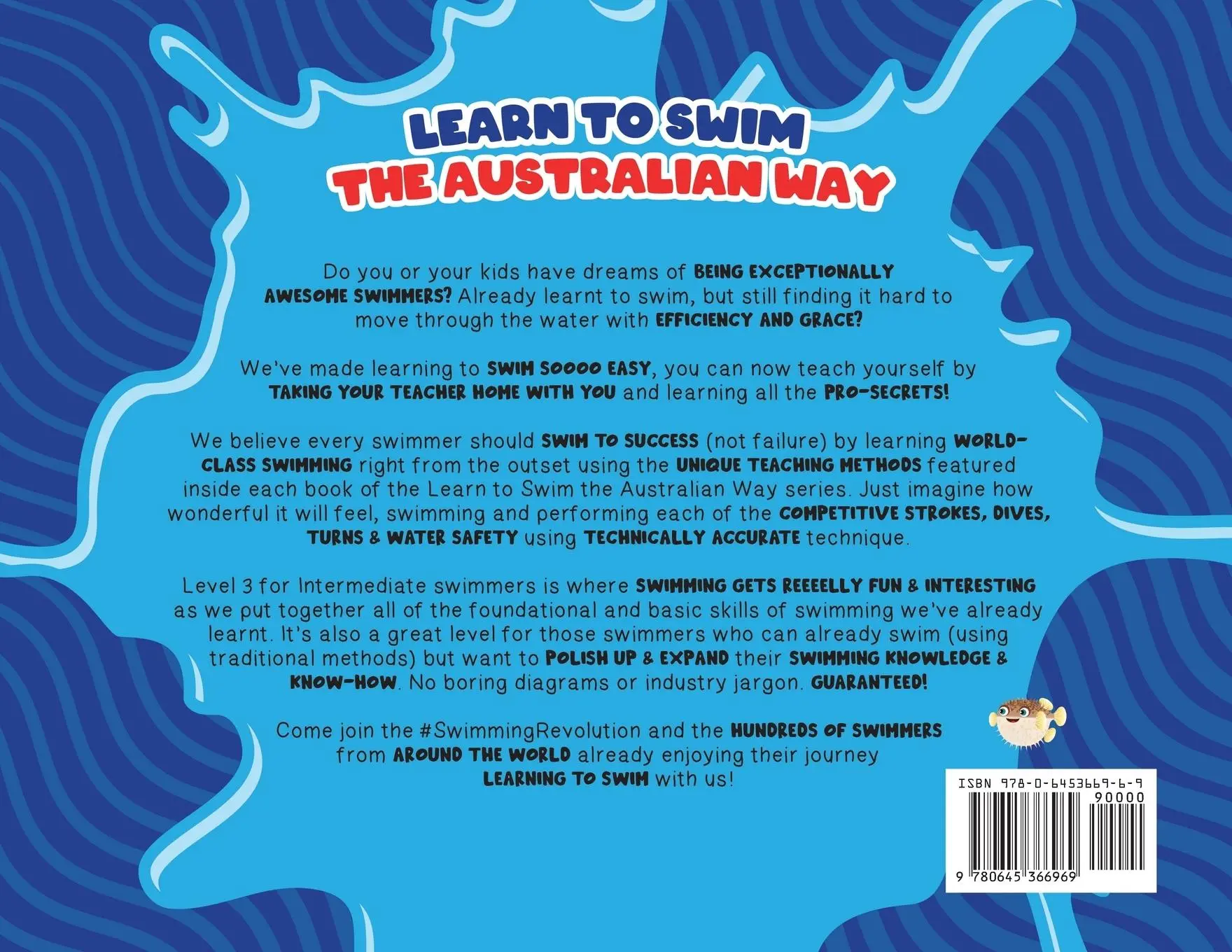 Rückseite: 9780645366969 | Learn To Swim The Australian Way Level 3 | Intermediate | Taschenbuch