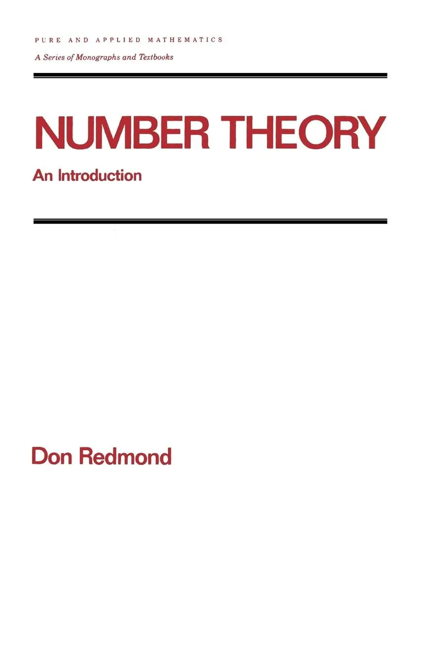 Cover: 9780824796969 | Number Theory | An Introduction to Pure and Applied Mathematics | Buch