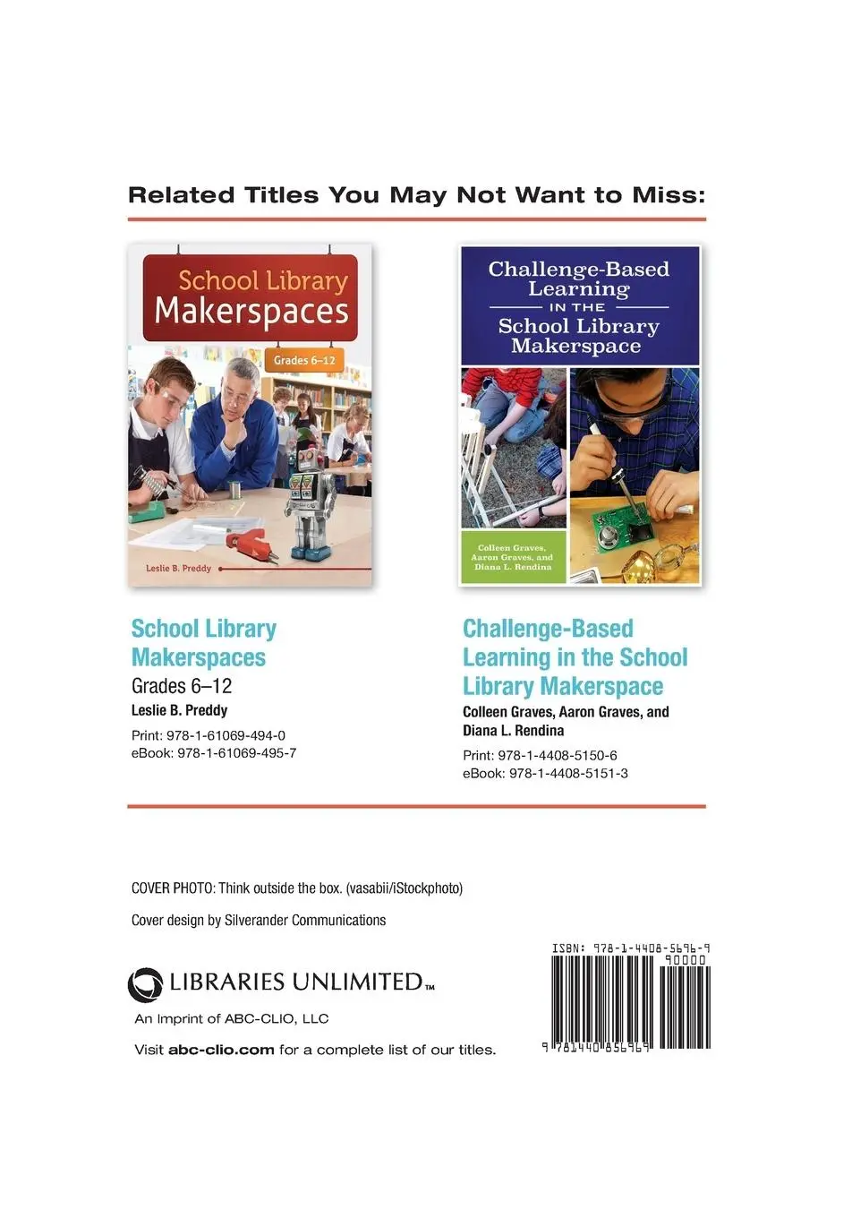 Rückseite: 9781440856969 | School Library Makerspaces in Action | Heather Moorefield-Lang | Buch