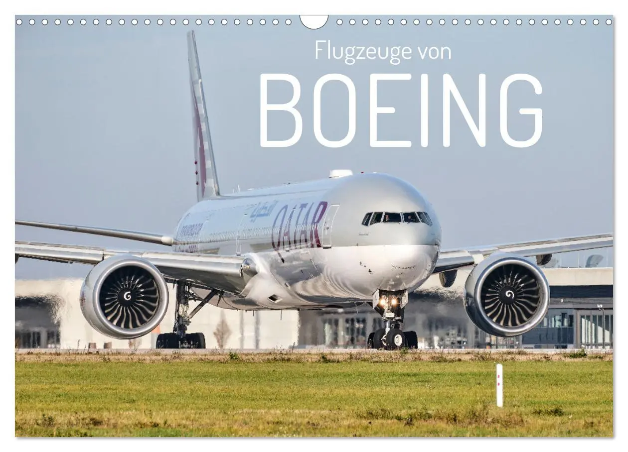 Cover: 9783457586969 | Flugzeuge von Boeing (Wandkalender 2026 DIN A3 quer), CALVENDO...