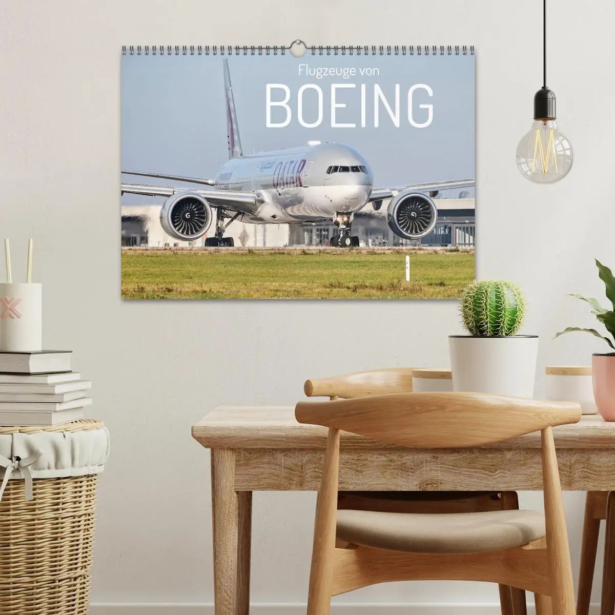 Bild: 9783457586969 | Flugzeuge von Boeing (Wandkalender 2026 DIN A3 quer), CALVENDO...