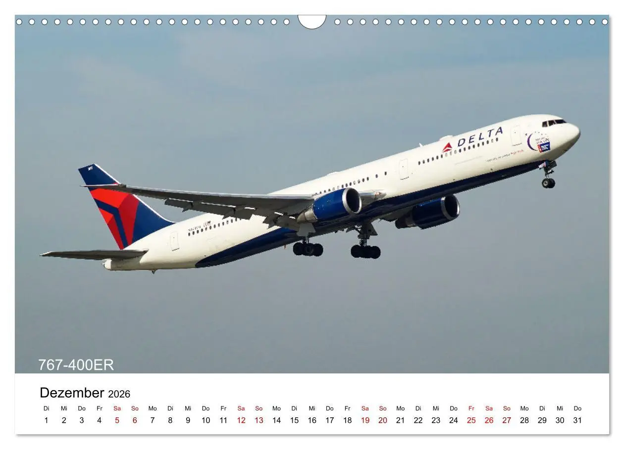 Bild: 9783457586969 | Flugzeuge von Boeing (Wandkalender 2026 DIN A3 quer), CALVENDO...