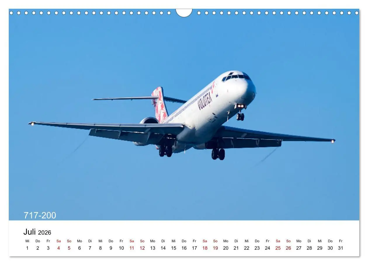 Bild: 9783457586969 | Flugzeuge von Boeing (Wandkalender 2026 DIN A3 quer), CALVENDO...