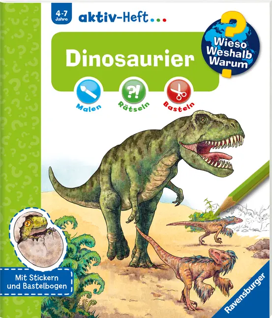 Bild: 9783473326969 | Wieso? Weshalb? Warum? aktiv-Heft - Dinosaurier | Stefan Richter