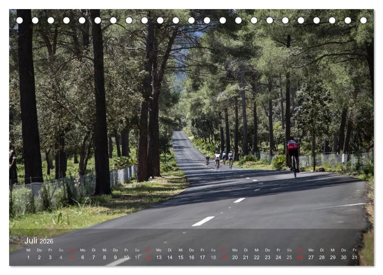 Bild: 9783516056969 | Mit dem Rennrad auf Mallorca (Tischkalender 2026 DIN A5 quer),...