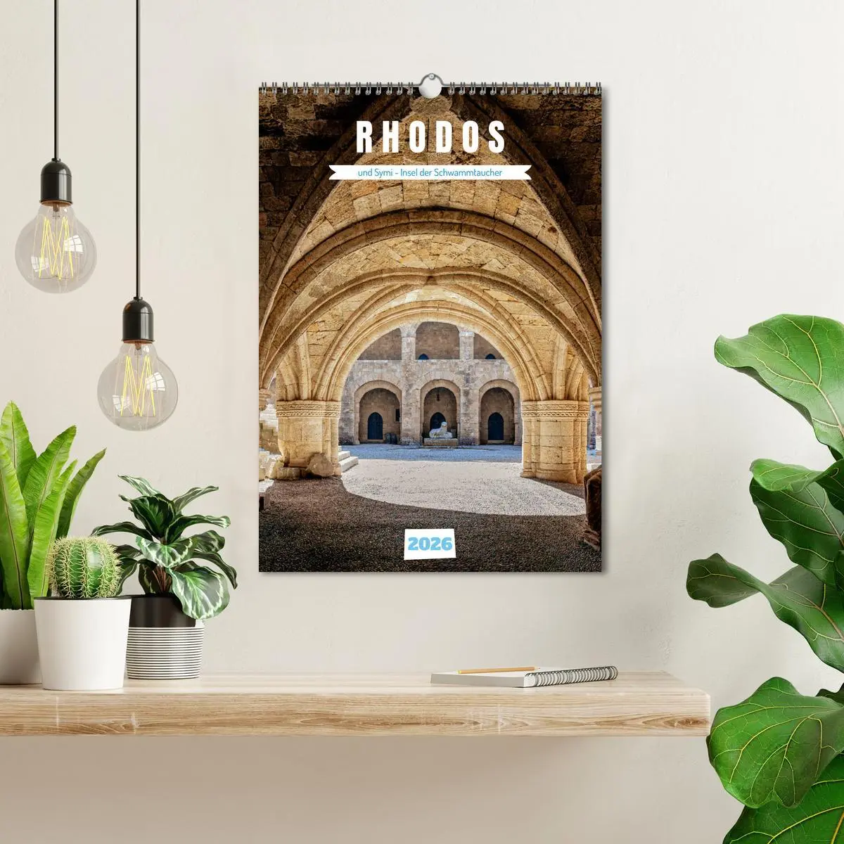 Bild: 9783516296969 | Rhodos und Symi, Insel der Schwammtaucher (Wandkalender 2026 DIN A3...