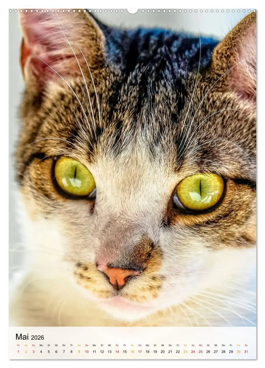 Bild: 9783516366969 | Katzen - süß und kuschelig (Wandkalender 2026 DIN A2 hoch),...
