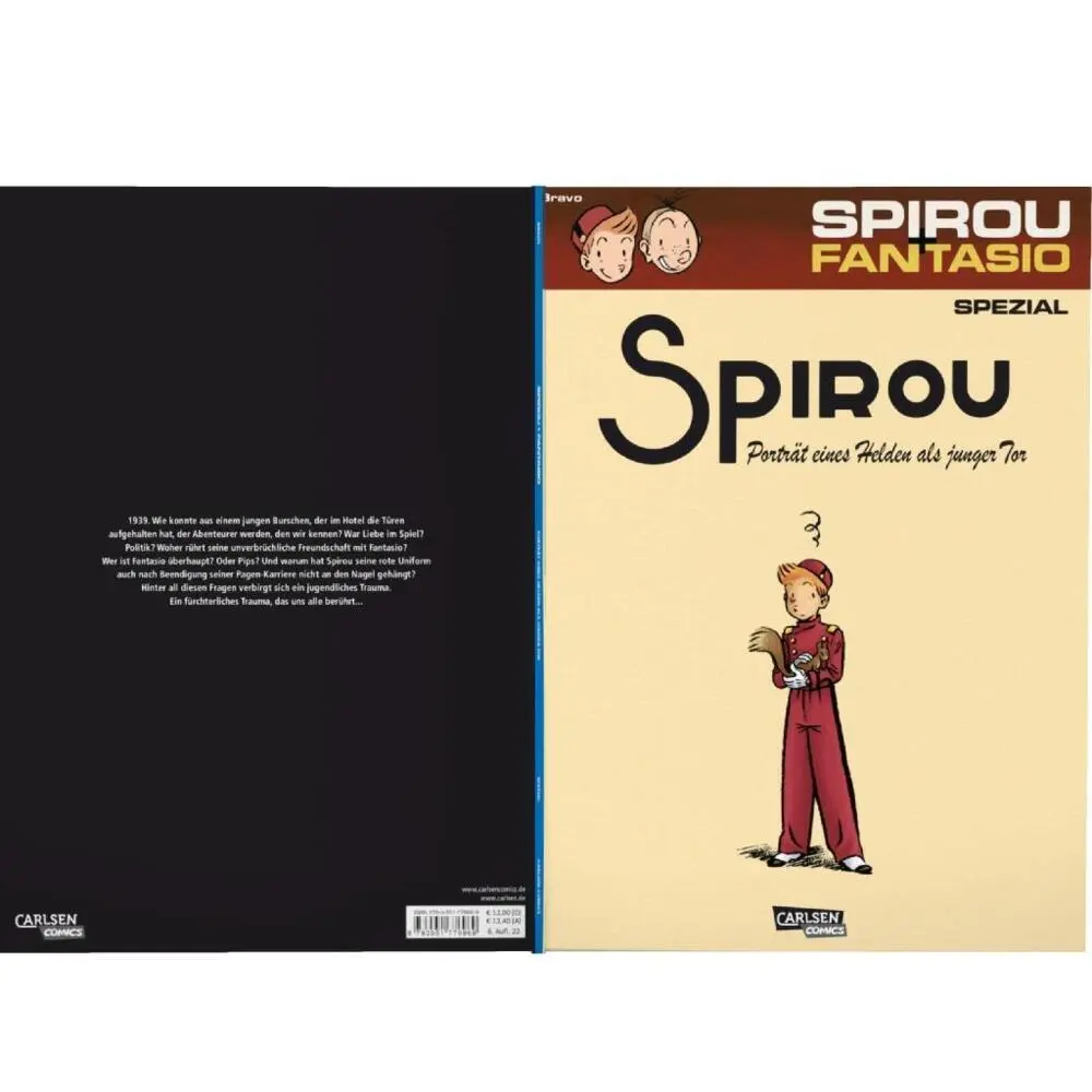 Bild: 9783551776969 | Spirou und Fantasio Spezial 8: Porträt eines Helden als junger Tor