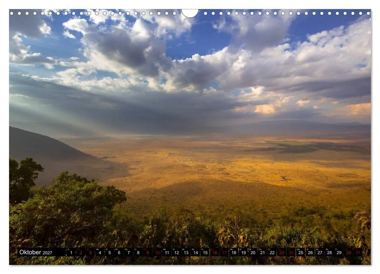 Bild: 9783569766969 | Tansania - Tierwanderung in der Serengeti (Wandkalender 2027 DIN A3...
